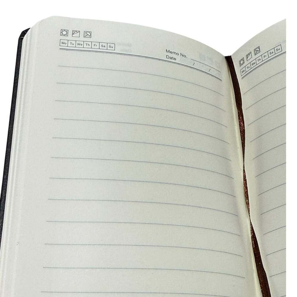 Black Tree of Life Embossed Small Hardcover Lined Journal with Pen - Picture 4 of 6